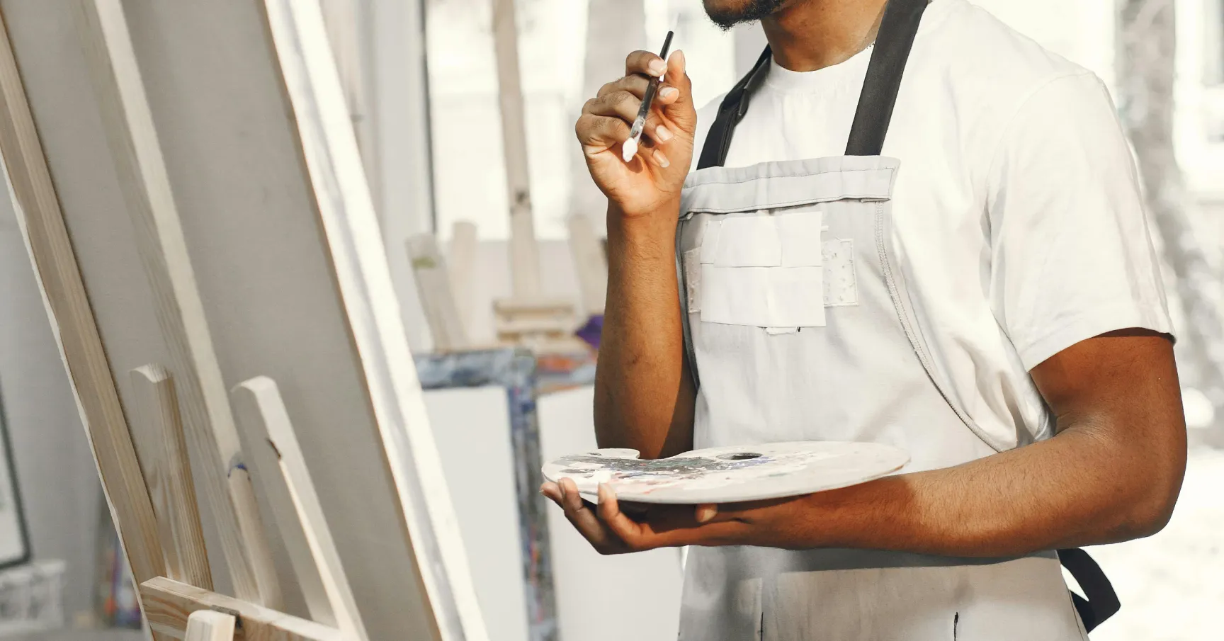 Förderung in Kunstateliers